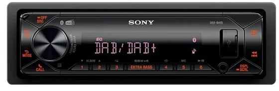 Sony DSX-B41D - Bil - digital mottagare - inbyggd enhet - Single-DIN - Bilradio