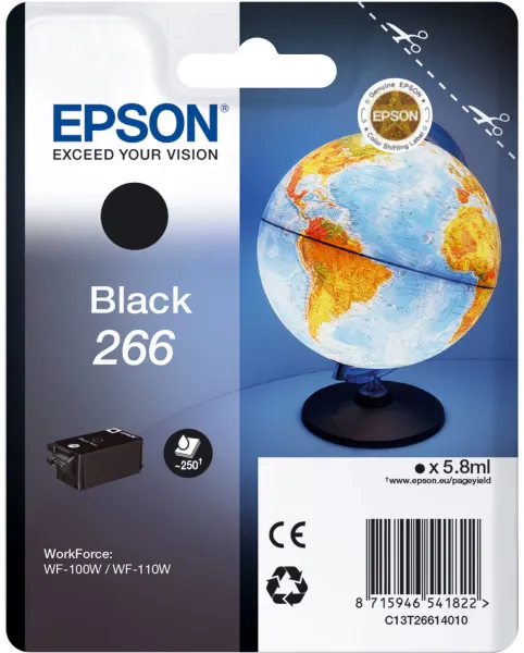 Svart bläckpatron Epson 266