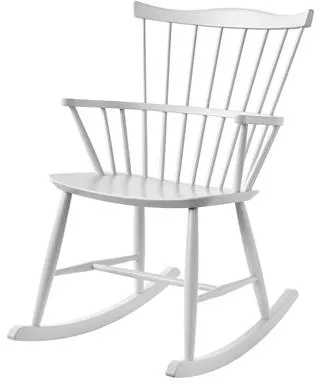 FDB Möbler J52G Gungstol Vit