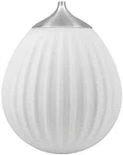 Umage Around the world mini lampskärm - Vit med borstat stålock