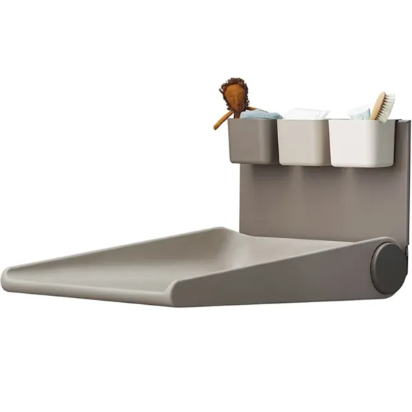 Leander Wally Väggmonterat Skötbord Cappuccino