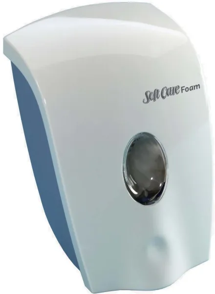 Utgår: Soft Care Foam, skumtvåldispenser, ABS-plast vit