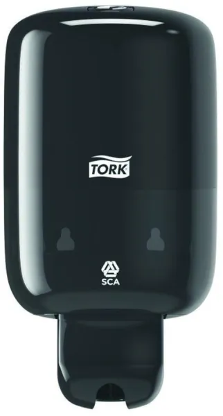 Tork S2 mini-dispenser, 0,5 L, svart ABS-plast